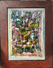 quadro moderno dipinto a mano - Abstract4 comprar usado  Enviando para Brazil