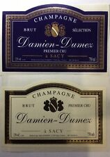 Damien dumetz étiquettes d'occasion  Étaples