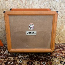 Gabinete amplificador combo vintage década de 1970 laranja OU 2x12 peças de reposição ou reparos vazios comprar usado  Enviando para Brazil