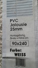 Pvc jalousie weiß gebraucht kaufen  Leimen