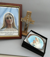 Religious paperweight virgin for sale  LONDONDERRY