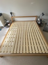 Muji double wooden for sale  GLASGOW