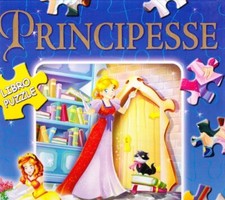 Principesse libro puzzle usato  Busto Arsizio