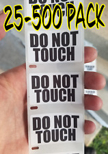 Touch warning stickers for sale  Valparaiso