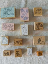 Motivstempel mäuse maus gebraucht kaufen  Esslingen am Neckar