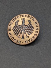Anstecknadel messing besuch gebraucht kaufen  Ortenburg