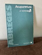 Livre borsarello acupuncture d'occasion  Lille-