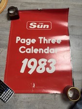 Vintage page calendar for sale  BROMLEY