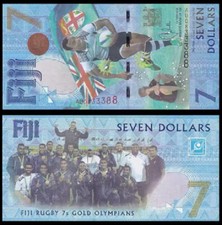 2017 Fiji 7 dólares Comm. P 120 NOVAS NOTAS UNC comprar usado  Enviando para Brazil