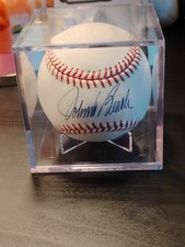 JOHNNY BENCH AUTOGRAFADO RAWLINGS OFICIAL MLB COM ETIQUETA DE CERTIFICADO DE AUTENTICIDADE NO PONTO DOCE comprar usado  Enviando para Brazil
