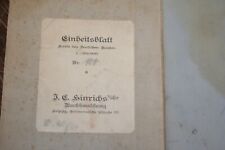 Einheitsblatt 100 chemnitz gebraucht kaufen  Jüterbog