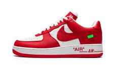 Nike Air Force 1 '07 White/Red LV Uomo/Donna Scarpe da Ginnastica, używany na sprzedaż  Wysyłka do Poland