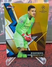 2019-20 Topps Finest UEFA Champions League Ederson Gold refractor /50 Manchester na sprzedaż  PL