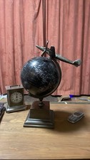 Vintage black globe for sale  NORTH SHIELDS