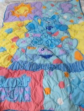 Colcha de cobertor Blue's Clues Blues Room Silly Seat berço cama infantil FLAW vintage comprar usado  Enviando para Brazil