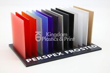 Frosted perspex sheet for sale  BURTON-ON-TRENT