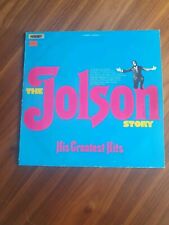 Jolson story. vinyl for sale  BOURNEMOUTH