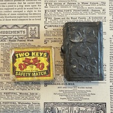 Vintage matchbox cover for sale  CRANLEIGH