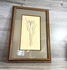 Vintage framed iris for sale  Reardan