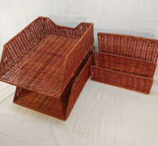 Wicker desk letter for sale  Richardson