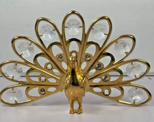 Vintage peacock figurine for sale  BARNOLDSWICK