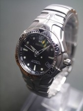 Usado, SEIKO KINETIC RELÉ AUTOMÁTICO 3 ponteiros cinto de data 5J22 0A50 relógio masculino feito no Japão comprar usado  Enviando para Brazil