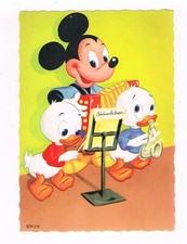 Carte postale mickey d'occasion  Montpezat-de-Quercy