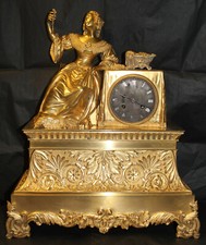Superbe pendule19ème bronze d'occasion  Juziers