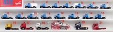 Bastelmodelle Herpa e outros Zug Maschinen MAN, MB SK, Iveco EuroTech etc. 1:87/825 comprar usado  Enviando para Brazil