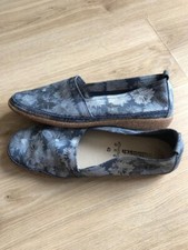 Blau silberne blumen gebraucht kaufen  Camburg