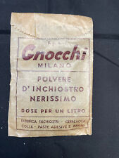 Inchiostro polvere gnocchi usato  Roma
