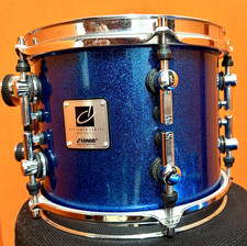 Rare BLUE SPARKLE Tom Sonor Designer Modell 10x8 Maple Light comprar usado  Enviando para Brazil