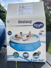 Pool komplett set gebraucht kaufen  Herford