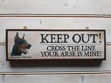 Doberman pinscher sign for sale  WISBECH