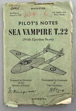Havilland sea vampire for sale  BRIGHTON
