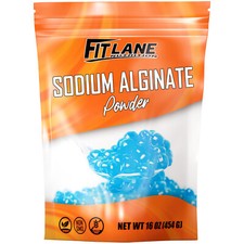 Alginato de sódio em pó, grau alimentício Bulk Pó para espessar Saco de 16 Oz comprar usado  Enviando para Brazil