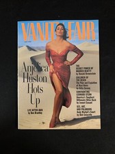 Vanity Fair Magazine July 1990 Angelica Huston, Warren Beatty, usado comprar usado  Enviando para Brazil