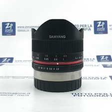 Obiettivo samyang fisheye usato  Senigallia