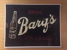 Tin sign barq for sale  Covington