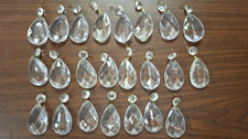 Chandelier vintage glass for sale  Underwood