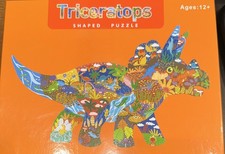 Triceratops shaped puzzle for sale  Waterford