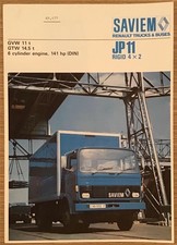 Renault saviem jp11 for sale  LEICESTER