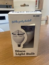 Disco light bulb for sale  READING