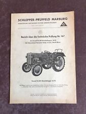 Schlepper prüffeld marburg gebraucht kaufen  Kulmbach