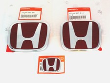 2006-11 CIVIC SEDAN 2 PORTAS dianteiro traseiro vermelho emblema H e volante, usado comprar usado  Enviando para Brazil