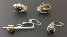 Stone button cufflinks for sale  Shipping to United Kingdom