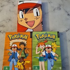 Pokemon temporada 1, 2 e 3DVD box set, estojo faltando para S1. Estado aceitável comprar usado Pokemon temporada 1, 2 e 3DVD box set, estojo faltando para S1. Estado aceitável comprar usado  Enviando para Brazil