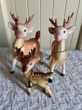Vtg rubber reindeer d'occasion  Expédié en Belgium