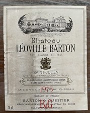 étiquette château léoville d'occasion  Toul