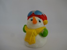 Weihnachtsdeko schneemann gelb gebraucht kaufen  Deutschland